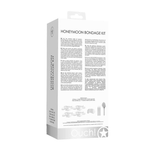 Honeymoon Bondage Kit - White