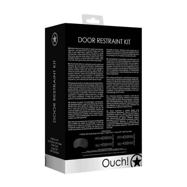 Door Restraint Set - Black