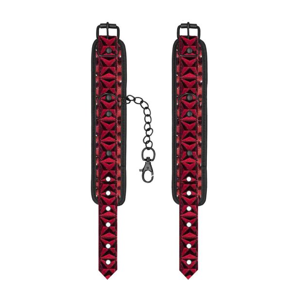 Ouch! - Luxury Hand Cuffs - Burgundy