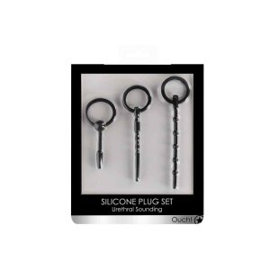 Urethral Sounding Plug Set - Black