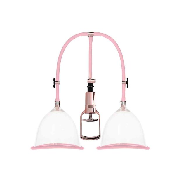 Breast Pump Set Large Rose Gold