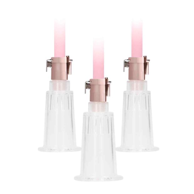 Clitoral & Nipple Pump Set Medium  Rose Gold