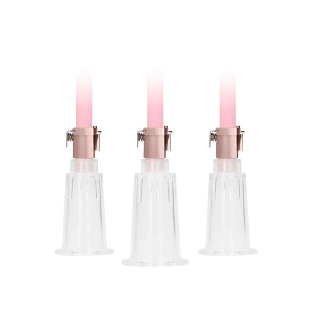 Clitoral & Nipple Pump Set Medium  Rose Gold