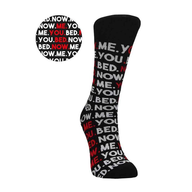 Sexy Socks You.Me.Bed.Now. - 36 - 41