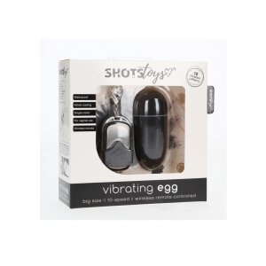 Vibrating Egg with 10 Speeds and Remote Control - Large