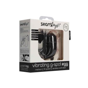 Wireless Vibrating G-Spot Egg Medium Black