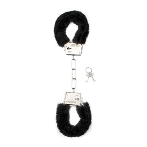 Furry Handcuffs Black