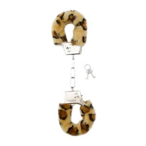 Furry Handcuffs Cheetah
