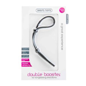 Double Booster Penisring Black