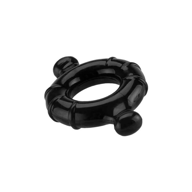 Gummy Ring Large Black