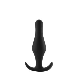 Butt Plug with Handle Small Black