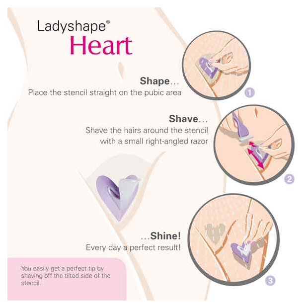 Ladyshape - Bikini Shaping Tool Heart