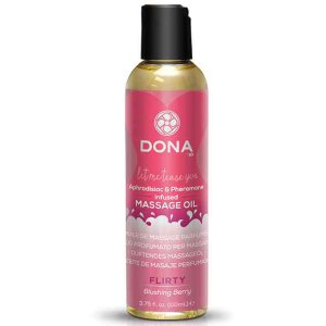 Dona Scented Massage Oil Blushing Berry 110 ml