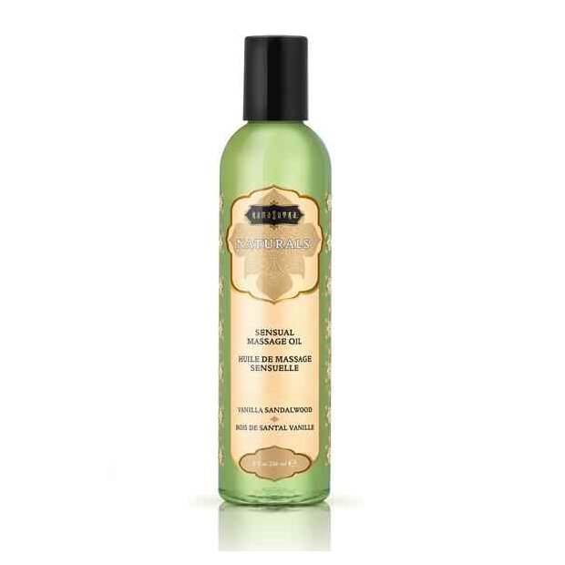 Kama Sutra Naturals Massage Oil Vanilla Sandalwood 236 ml