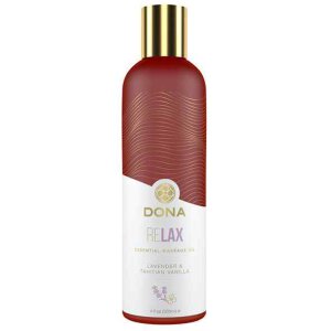 Dona Essential Massage Oil Relax Lavender & Tahitian...
