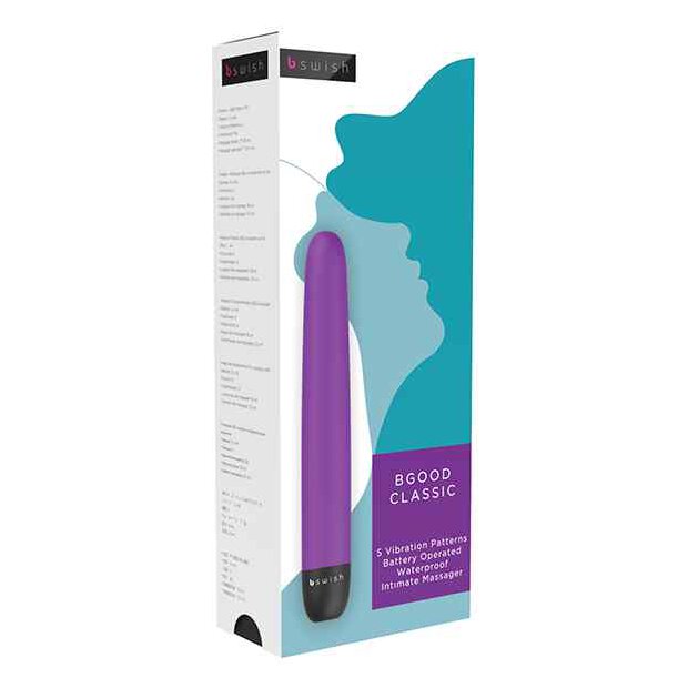 B Swish - bgood Classic Vibrator Purple