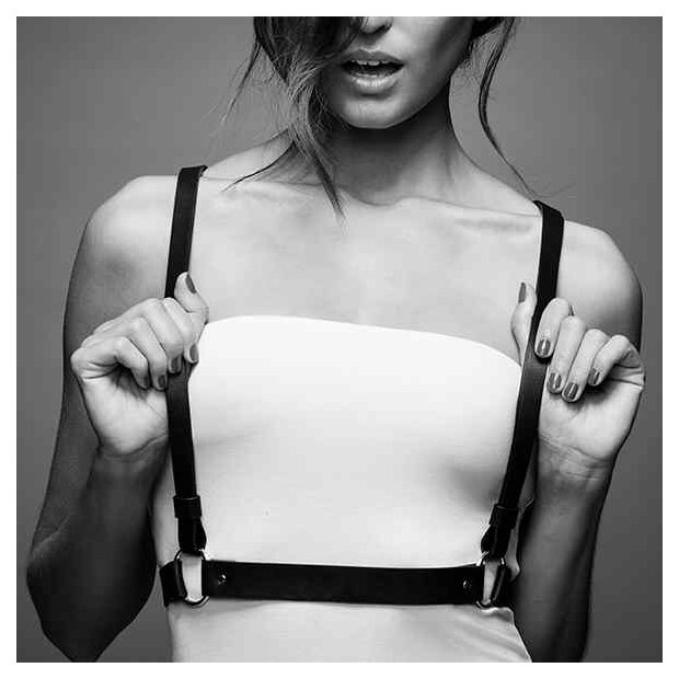 Bijoux Indiscrets Maze X Harness Black
