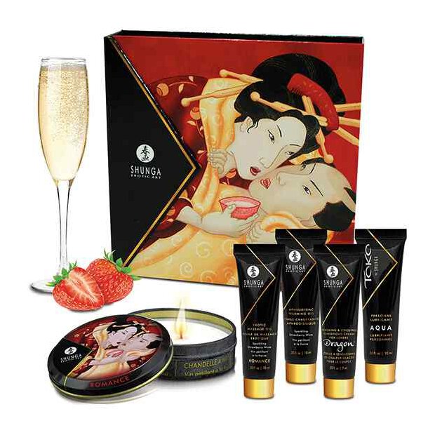 Shunga - Geisha Sparkling Strawberry Wine 67 ml