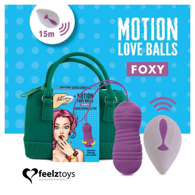 FeelzToys - Remote Controlled Motion Love Balls Foxy