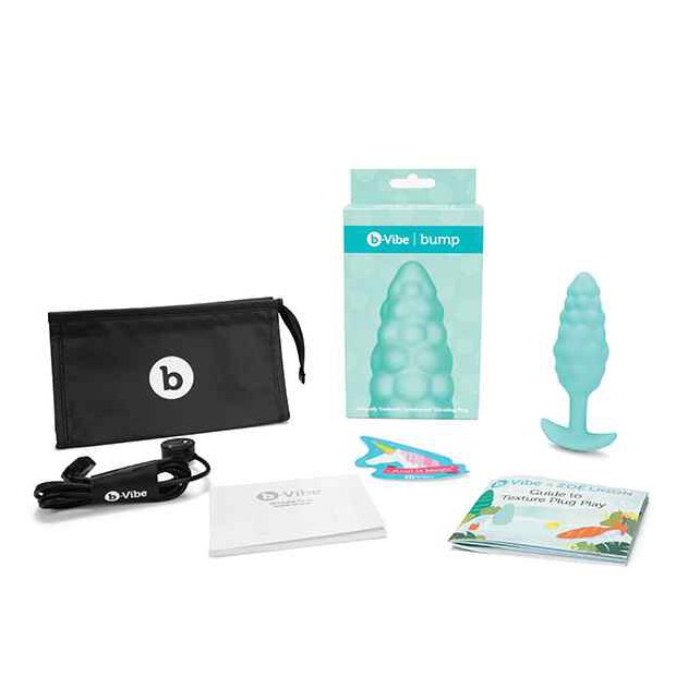 B-Vibe - Texture Plug Bump Mint