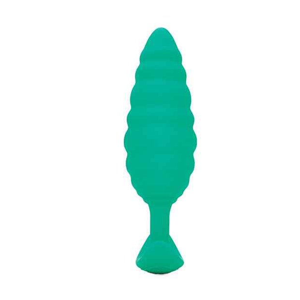 B-Vibe - Texture Plug Twist Green