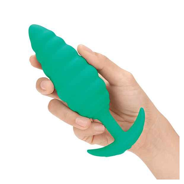 B-Vibe - Texture Plug Twist Green
