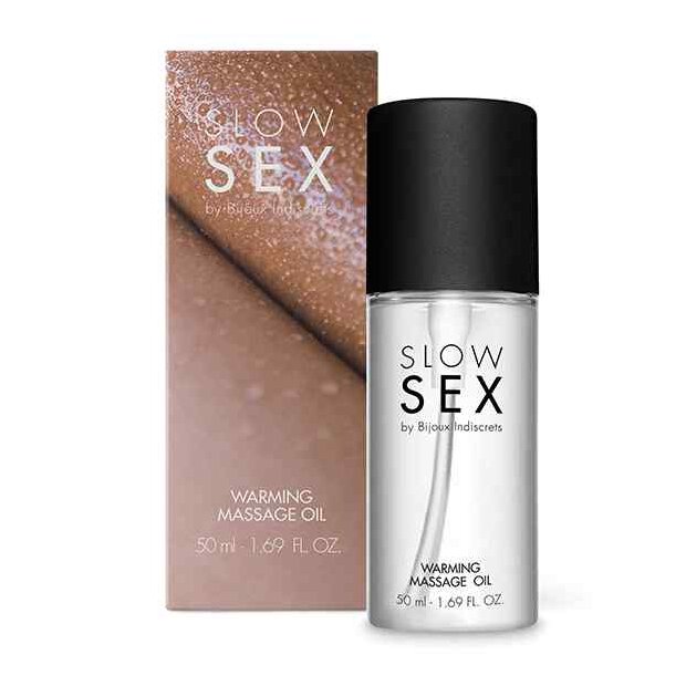 Bijoux Indiscrets Slow Sex Warming Massage Oil 50 ml
