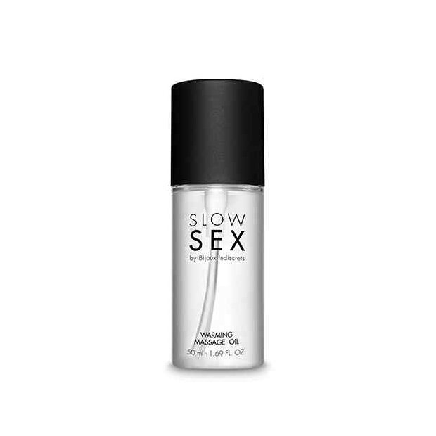 Bijoux Indiscrets Slow Sex Warming Massage Oil 50 ml