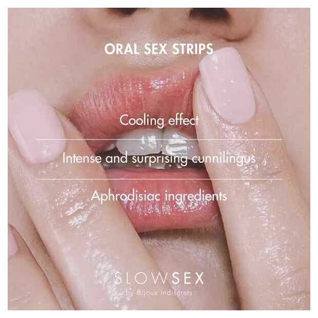 Bijoux Indiscrets Slow Sex Oral Sex Strips