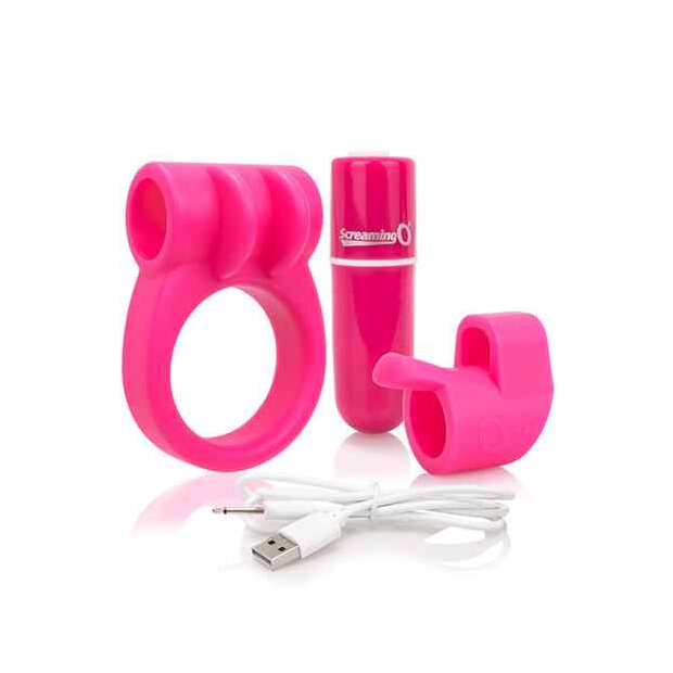 The Screaming O Charged CombO Kit 1 Pink