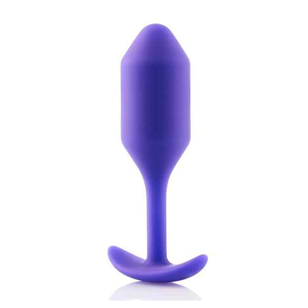 B-Vibe - Snug Butt Plug 2 Purple 3 cm