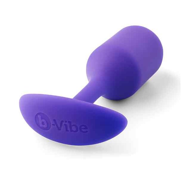 B-Vibe - Snug Butt Plug 2 Purple 3 cm