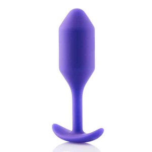 B-Vibe - Snug Butt Plug 2 Purple 3 cm