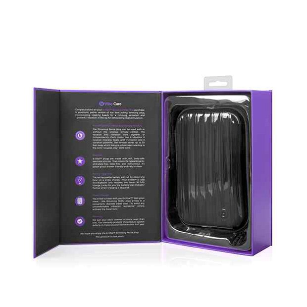 B-Vibe - Rimming Petite Remote Control Plug Purple