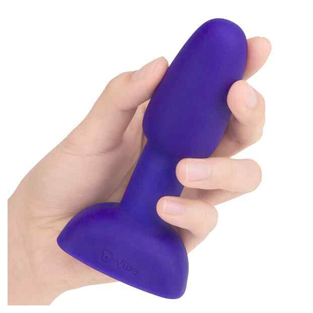 B-Vibe - Rimming Petite Remote Control Plug Purple