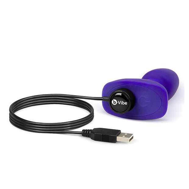 B-Vibe - Rimming Petite Remote Control Plug Purple