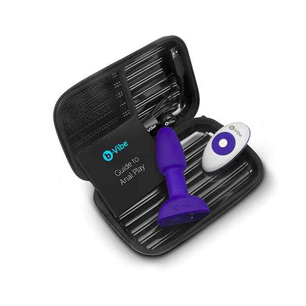 B-Vibe - Rimming Petite Remote Control Plug Purple