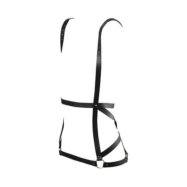 Bijoux Indiscrets Maze Arrow Dress Harness Black