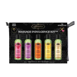 Kama Sutra Massage Indulgence Kit Naturals 5x 59 ml