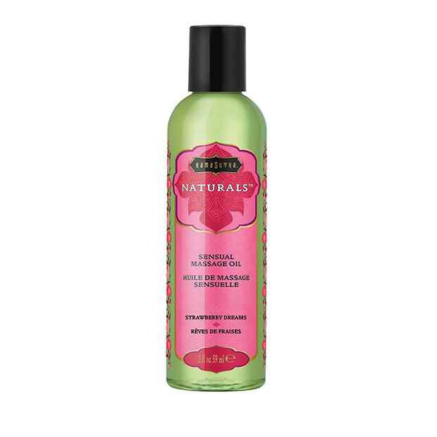 Kama Sutra Naturals Massage Oil Strawberry Dreams 59 ml