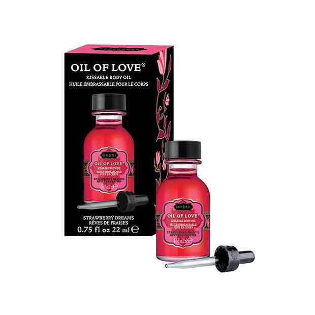 Kama Sutra Oil of Love Kissable Body Oil Strawberry Dreams 22 ml