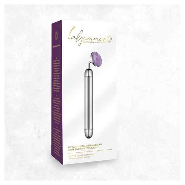 La Gemmes Lay-On Vibrator Amethyst
