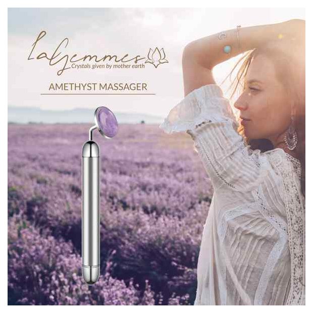 La Gemmes Lay-On Vibrator Amethyst