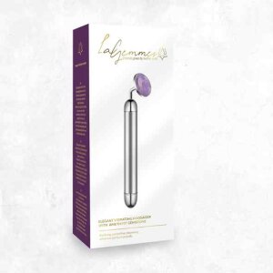 La Gemmes Lay-On Vibrator Amethyst
