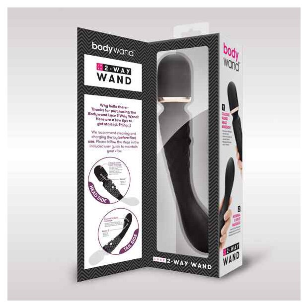 Bodywand - Luxe 2-Wege Wand Large Black