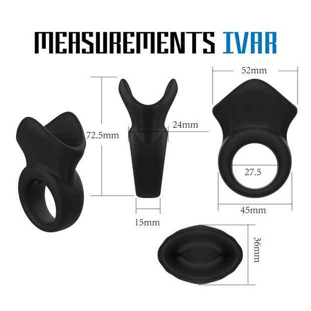 VelvOr Rooster Ivar Knot Design Cock Ring