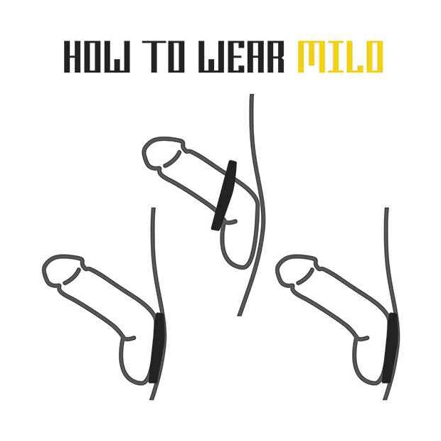 VelvOr Rooster Milo Pack Set of Robust Cock Rings