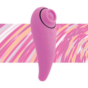 FeelzToys - FemmeGasm Tapping &amp; Tickling Vibrator Pink