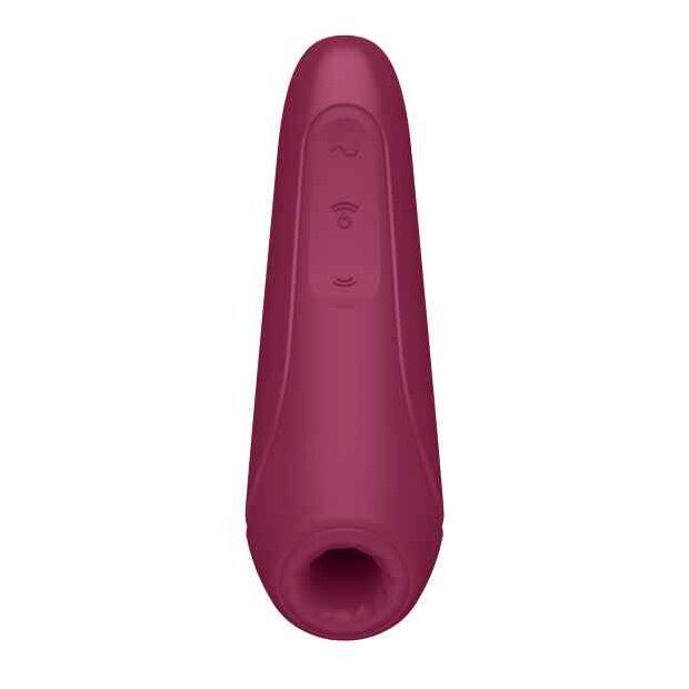 Satisfyer - Curvy 1+ Air Pulse Stimulator + Vibration Red