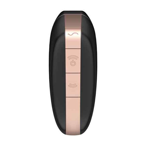 Satisfyer - Love Triangle Air Pulse Stimulator + Vibration Black